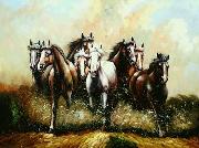 unknow artist, Horses 053